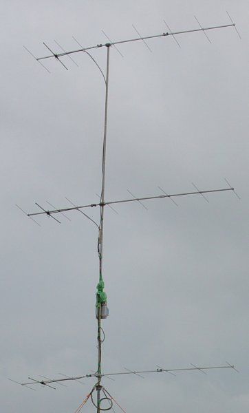 3 Stacked Yagi Antennas